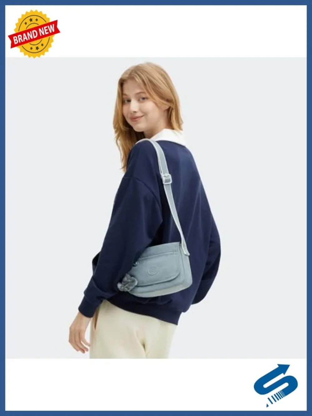 Kipling Sabian Crossbody Mini Bag - Water Resistant Nylon